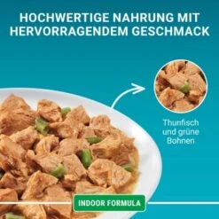 Purina ONE Indoor Formula Mit Thunfisch & Grünen Bohnen 26x85g -Katzenartikel 015205ec8580c13acff07606ebc264979db155ee 1099273 de DE purina one 5