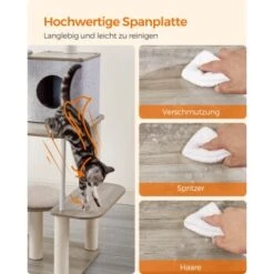 FEANDREA  Kratzbaum 360° drehbare Plüschbälle -Katzenartikel 0fa38f16f8d56bc6a985875e5c24f8682003d2b0 1497605 de DE 52efcd22f66729a295b6d0fdc47869eb142a9d8fYhhvUK