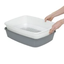 AniOne Geschlossene Sieb-Toilette Clean Cat M 18 AniOne Geschlossene Sieb-Toilette Clean Cat M -Katzenartikel 16d5eed8ba04fe464939f277f613f934cd2d85ca 39a0f9019d438be620c724e3db70f4f3c3d02812