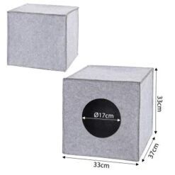 Lionto Katzenhöhle Aus Filz, Regalhöhle Hellgrau -Katzenartikel 1ed13ed0757f7f4e2c5051223c2a889b2c929df5 1657088 de DE b9210a5d4d924d2c97d1ab7e831cf2267d1a39712inuF4