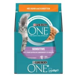 Purina ONE Sensitive Mit Huhn & Karotten 26x85g -Katzenartikel 26317a3c735e045d31e4988375597723d455cc65 1099274 de DE purina one 2