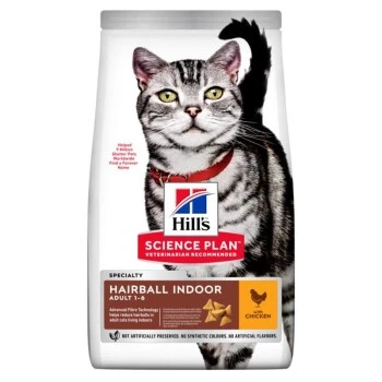 Hill's Science Plan Hairball Indoor Adult Mit Huhn 3 Kg 3 Hill's Science Plan Hairball Indoor Adult Mit Huhn 3 Kg