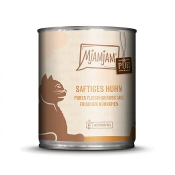 MjAMjAM Fleischgenuss - Huhn Pur 6x800 G 3 MjAMjAM Fleischgenuss - Huhn Pur 6x800 G