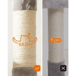 FEANDREA Kratzbaum 164cm Hellgrau Hellgrau -Katzenartikel 48347f59a8926fa50fcfbb5f4e9e1e1a667956a6 1483590 de DE 08dd76c10c42085d9a6fefdb937f4254a1c96ca6ZVhdD0