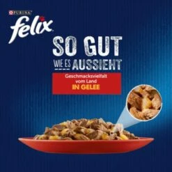 Felix Katzennassfutter In Gelee Sorten-Mix Geschmacksvielfalt Vom Land -Katzenartikel 4d714da86664f874bd05e73332e47ad2611dfbd7 1de8c55847787bc96624649bc8aa386ba35812bc