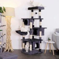 Lionto Kratzbaum, Höhe 155 Cm Dunkelgrau -Katzenartikel 645b982d93fbfe3faf0cf42376dd5ed0c66754b8 1657046 de DE 8b407b19dc1e3c17ba5966974a3f27ac8721efa77TIbDB