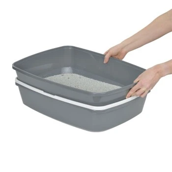 AniOne Geschlossene Sieb-Toilette Clean Cat M 4 AniOne Geschlossene Sieb-Toilette Clean Cat M – Bild 2