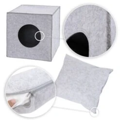 Lionto Katzenhöhle Aus Filz + Kissen - Regalhöhle Hellgrau 14 Lionto Katzenhöhle Aus Filz + Kissen - Regalhöhle Hellgrau -Katzenartikel 6e0643927846824ceee275749bce7b9d4904b95b 1657087 de DE dfa15b7ed9535d6d02496ce8bc5da43f80e81d13GWlv0l