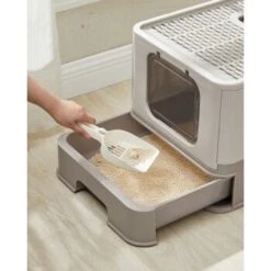 FEANDREA Katzentoilette, Mit Deckel Grau -Katzenartikel 7213786623965af89350ce0408ea52ff7fdea55b 1483585 de DE 5d09f805a6dc5d9d3faef4dd2377e18e02e48487MqAEw2