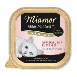 Miamor Milde Mahlzeit Senior Geflügel & Rind 16x100 G 5 Miamor Milde Mahlzeit Senior Geflügel & Rind 16x100 G -Katzenartikel 7e6bba97b7ac6d0a0a22abd0b12b019bbfa5f03a 95d670706393cf4f7ec839da1ede5a9ae597cb4c