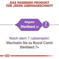 ROYAL CANIN Sterilised 37 10 Kg -Katzenartikel 844a063caaf753b497f21ce3f1e9457255daa347 1d24a9934f7b495daaa55c15fdbce4e17841a00a