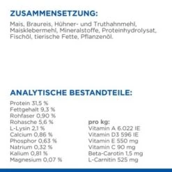 Hill's Science Plan Sterilised Mature Adult 7+ Mit Huhn 1,5 Kg -Katzenartikel 862b47e8168a81c8a588e85040b0739ef0210721 52742935300 5