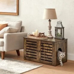 FEANDREA Katzenklo Mit Tür Vintagebraun -Katzenartikel 9feb1faf8c4f4129bc4b8b88842f10c5cafbd069 1483580 de DE 5bcf1d78d47d9867ea3db51841e07be1cbcdaabeDJYqxT