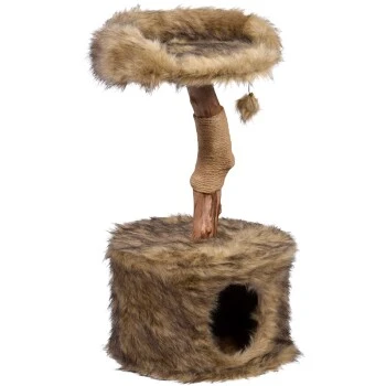 Dobar Design-Kratzbaum "Ruby" Braun 4 Dobar Design-Kratzbaum "Ruby" Braun – Bild 2