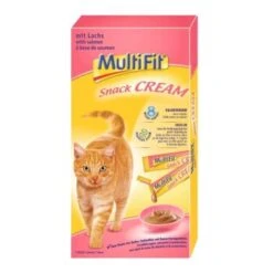 MultiFit Snack Cream 11x7x15g Lachs & Inulin