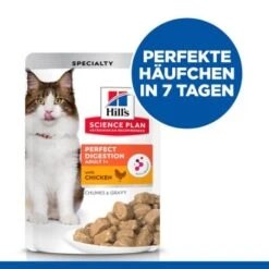 Hill's Science Plan Perfect Digestion Adult Mit Huhn 12x85g 12 Hill's Science Plan Perfect Digestion Adult Mit Huhn 12x85g -Katzenartikel a9e435dac45eb64341625c2f2c85208d217cc1ad 52742047867 1.1