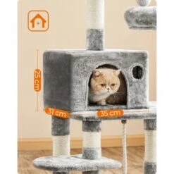 FEANDREA Kratzbaum 143cm Rauchgrau Hellgrau -Katzenartikel aabaef31284abd4f22e2534f5dc534b71c927113 1483593 de DE cea6a5ddd6f70d82cb9b88124dbb39c76c3c43fexS6KPA