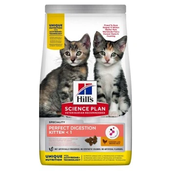 Hill's Science Plan Perfect Digestion Kitten Mit Huhn Und Reis 1,5 Kg 3 Hill's Science Plan Perfect Digestion Kitten Mit Huhn Und Reis 1,5 Kg