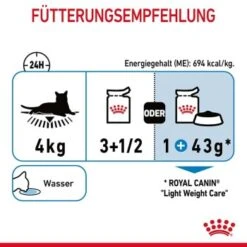 ROYAL CANIN Light Weight Care 12x85g In Soße 20 ROYAL CANIN Light Weight Care 12x85g In Soße -Katzenartikel cf8b916303ff9e368ed52d1b047feee5e29db9cb 1099138 8