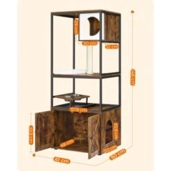 FEANDREA  Kratzbaum 3-in-1 Mit Erhöhter Napfständer -Katzenartikel d0ea4f696a79d7f997639ad2448133f9fe066e55 1666850 de DE 4ba12e775b90dec31aa97c298e1bf31b180acd74A8Zokt