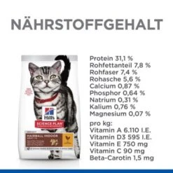 Hill's Science Plan Hairball Indoor Adult Mit Huhn 3 Kg 14 Hill's Science Plan Hairball Indoor Adult Mit Huhn 3 Kg -Katzenartikel f1b5dd4f4dc04613941b9e756466410da9cc3875 52742024011 5