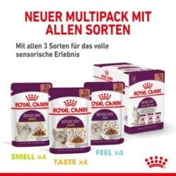 ROYAL CANIN SENSORY Smell Taste Feel Multipack In Soße 12x85g 16 ROYAL CANIN SENSORY Smell Taste Feel Multipack In Soße 12x85g -Katzenartikel f1e92e9e8bf9a5bfd137b67c2b5f76b89a6927bb 8709f15144be895167c50bab898e41f7246f1f71