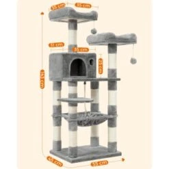 FEANDREA Kratzbaum 143cm Rauchgrau Hellgrau -Katzenartikel f88422e9c68a8e73f729ad7c2a69647e4a3fe279 1483593 de DE 8e3d9596f2e1a1b1a44888d93a18a03224394278vZLAxw