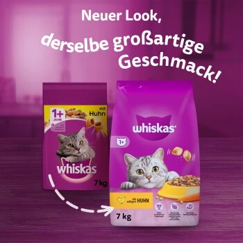 Whiskas 1+ Adult Huhn 7 Kg 7 Whiskas 1+ Adult Huhn 7 Kg – Bild 5