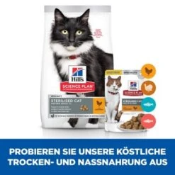 Hill's Science Plan Sterilised Mature Adult 7+ Mit Huhn 1,5 Kg -Katzenartikel fa5f368ec2609de848f55924faeeaa1e2b69a967 52742935300 7