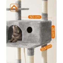 FEANDREA Kratzbaum 164cm Hellgrau Hellgrau -Katzenartikel fc7ee31d95ecca93ae8c881a007c3092b8e6108e 1483590 de DE 00f19afad48d504e4a36b8a270ae3f394beba609tz8mpI